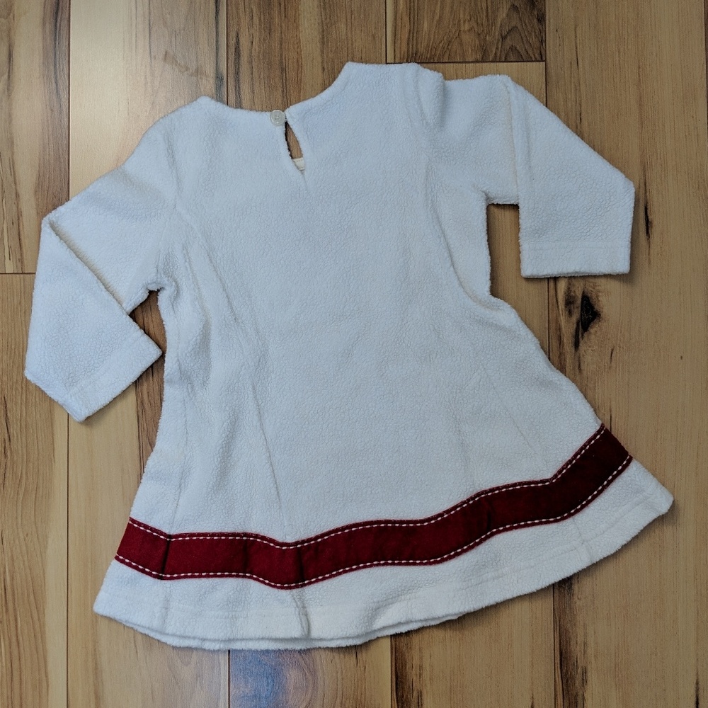 Hanna Andersson snowflake dress - size 2T (80) - Picture 3 of 3